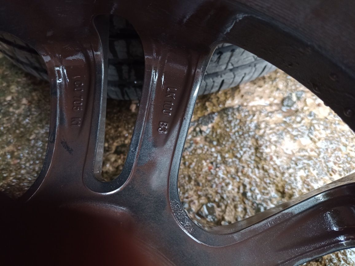 Alufelgi Rial 15" + opona Continental 195/65 r15
