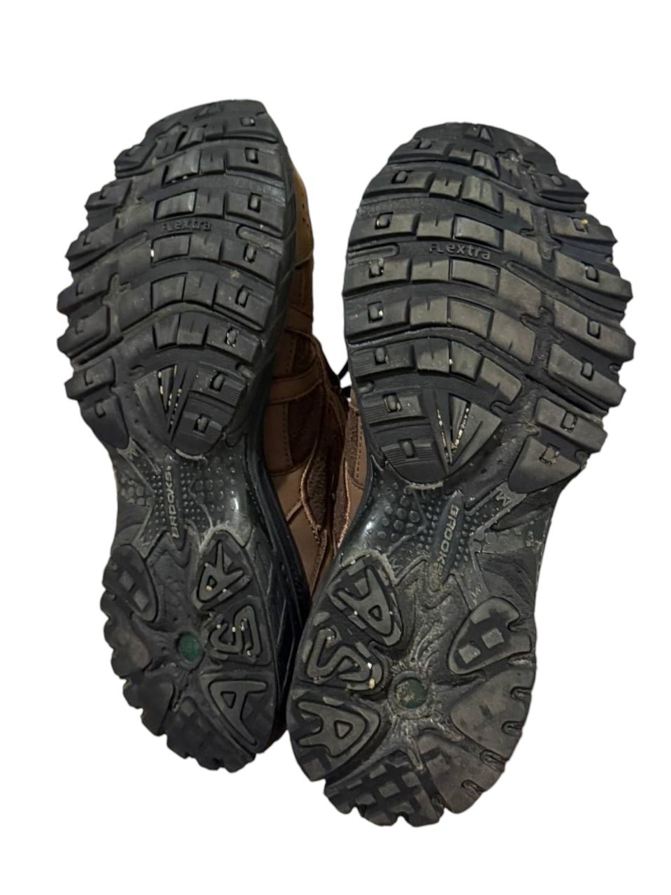 Brooks, brown shoes