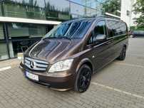 Mercedes-Benz Vito F-ra VAT, długi, 8 osobowy, automat, hak, nowe opony