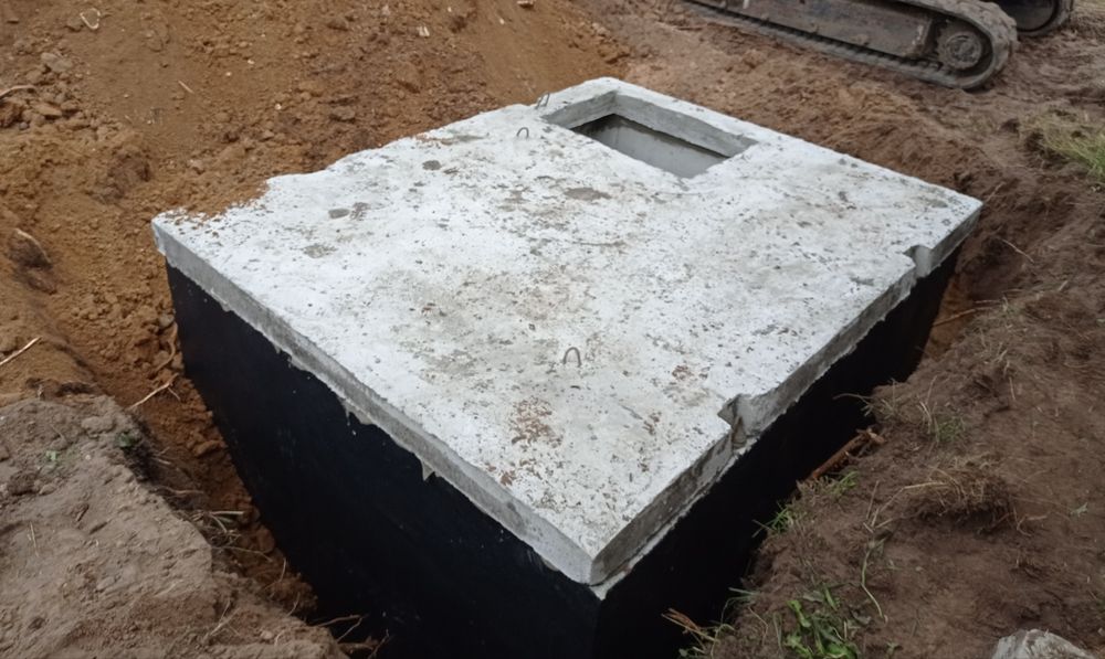 Zbiorniki na na wodę deszczową piwnica betonowa