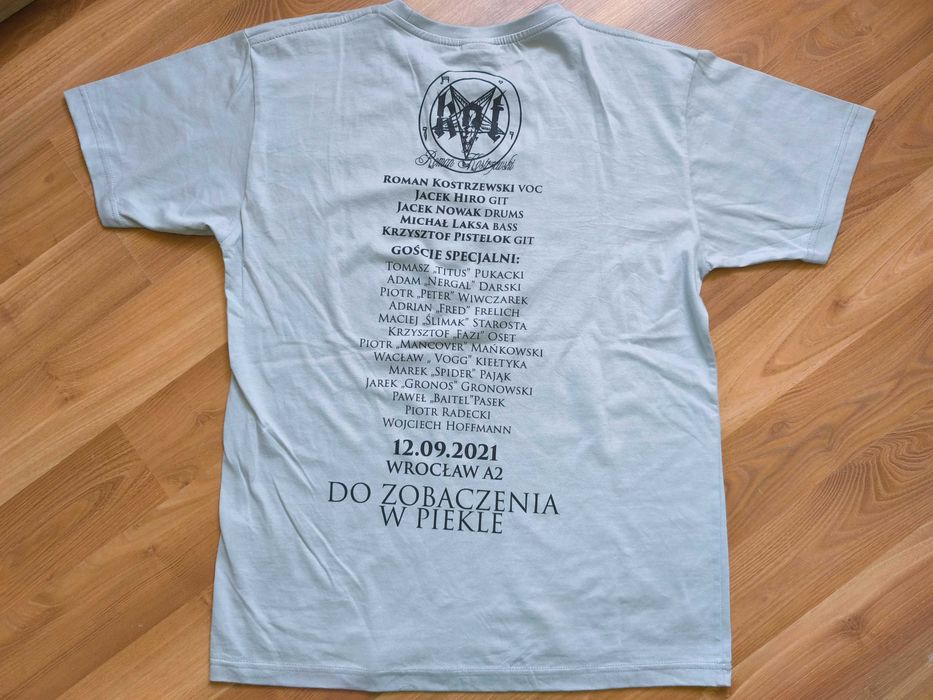 Koszulka Kat i Roman Kostrzewski Do zobaczenia w piekle + autografy