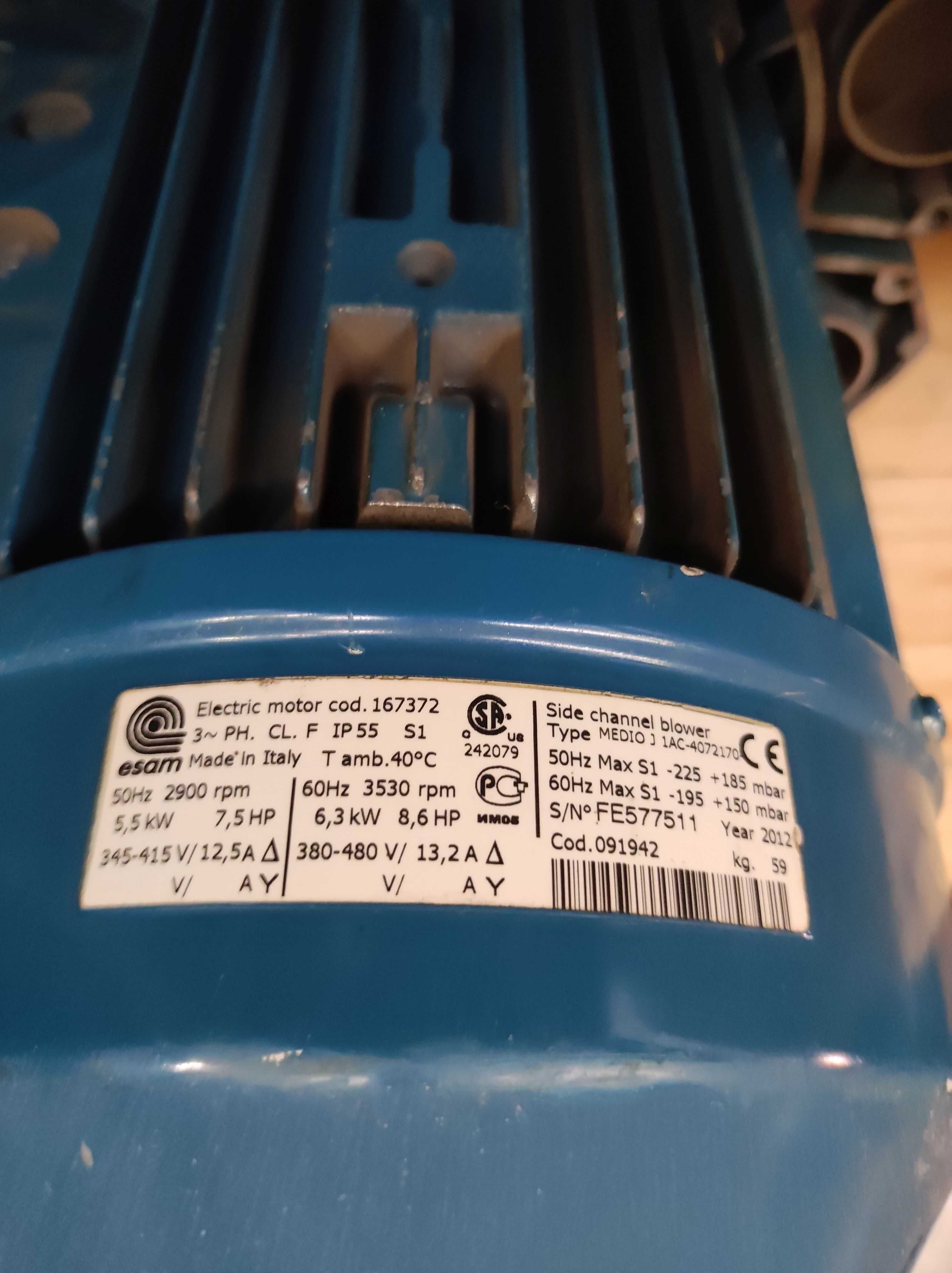 Wentylator Fan module 5,5/6,3kW 400/460V NEDERMAN L-PAK 250