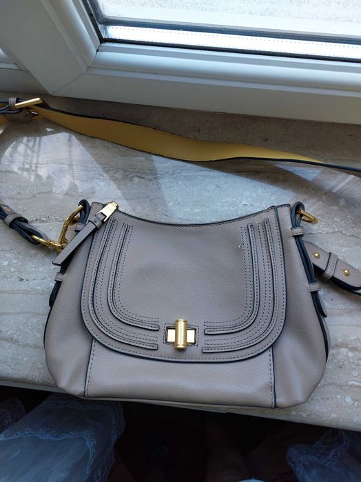 Шкіряні сумки сідло та срібляста, штучна сумка Джаспер Конран