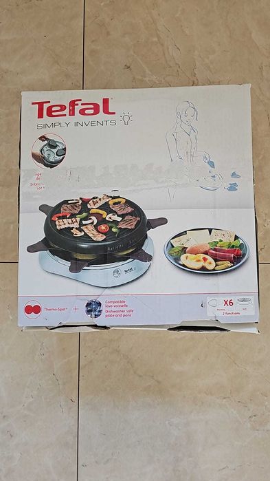 Grill elektryczny Raclette Tefal zupelnie nowy