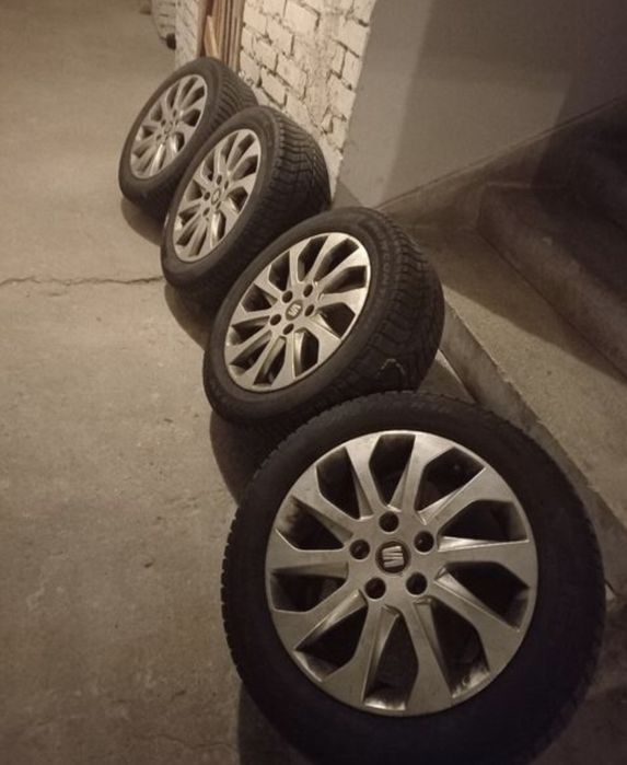 5x112 R16 Felgi Koła zimowe Seat Leon Toledo Exeo Altea 205/55