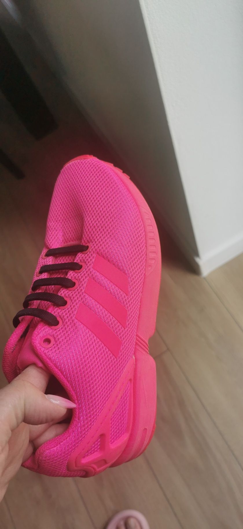 Adidasy różowe neon