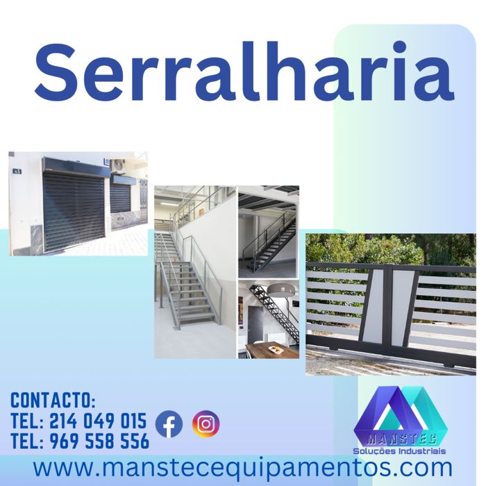 Portão, Montras, guarda corpo serralharia