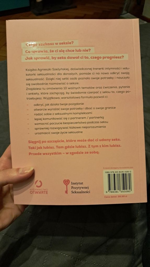 Książka "Warsztaty intymnosci"
