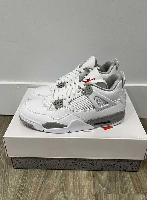 Buty Trampk Jordan 4 Retro White Oreo R.39