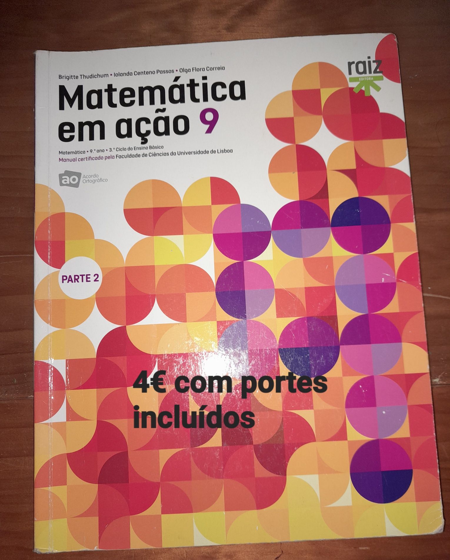 Manuais 9° ano Matemática e Português