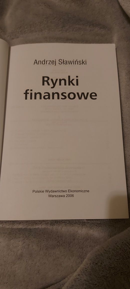 Rynki finansowe Sławiński