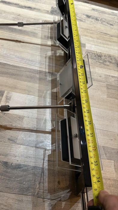 Світильник (люстра) чорний глянець на 4 плафони, (як новий)