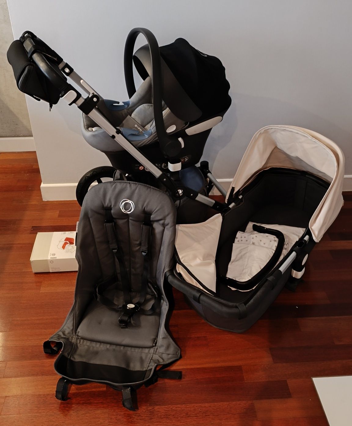 Wózek Bugaboo Cameleon 3 + fotelik Cybex