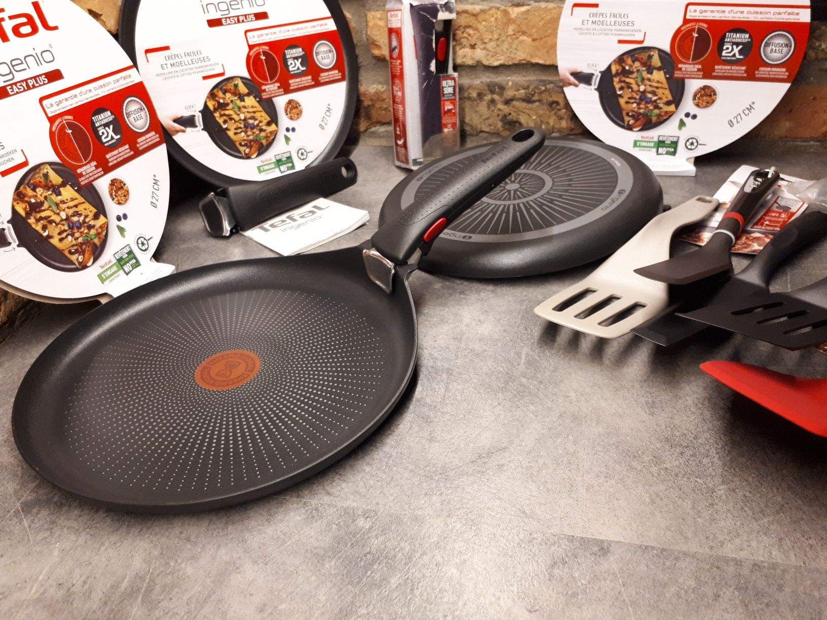Zestaw patelnia TEFAL INGENIO NaLeŚniKoWa