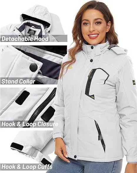 Damska kurtka / parka / soft shell /zimowa / R-XL / KEFITEVD !A1014-A!