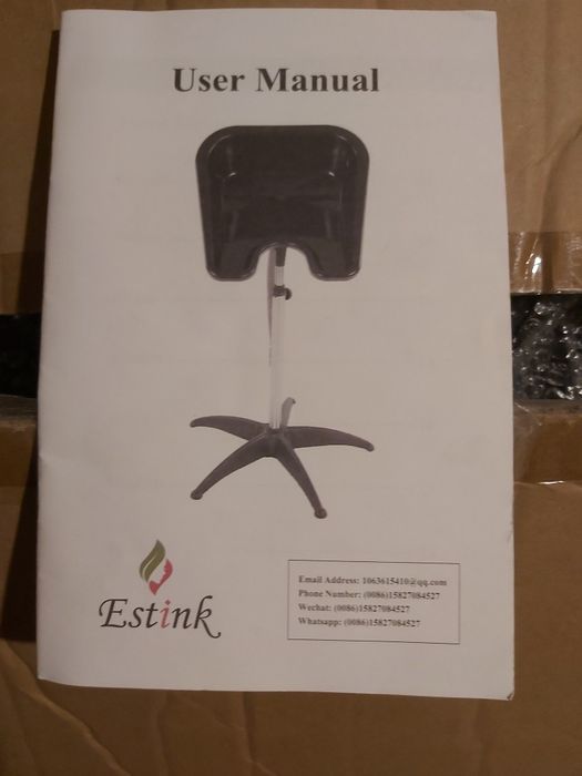 Myjka fryzjerska nowa przenośna