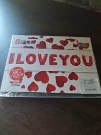 Balon foliowy „I love you“