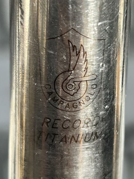 Титановий підсиділ 27.2 campagnolo record titanium pista track