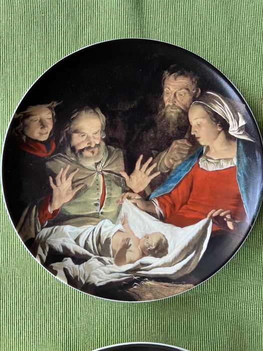 2 pratos decorativos edição limitada