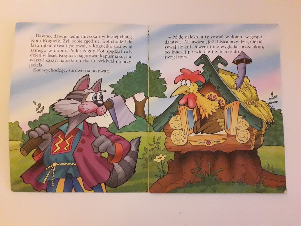 Książka Kot i Kogucik
