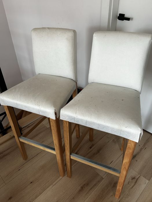 Krzesło barowe IKEA BERGMUNG 75 cm