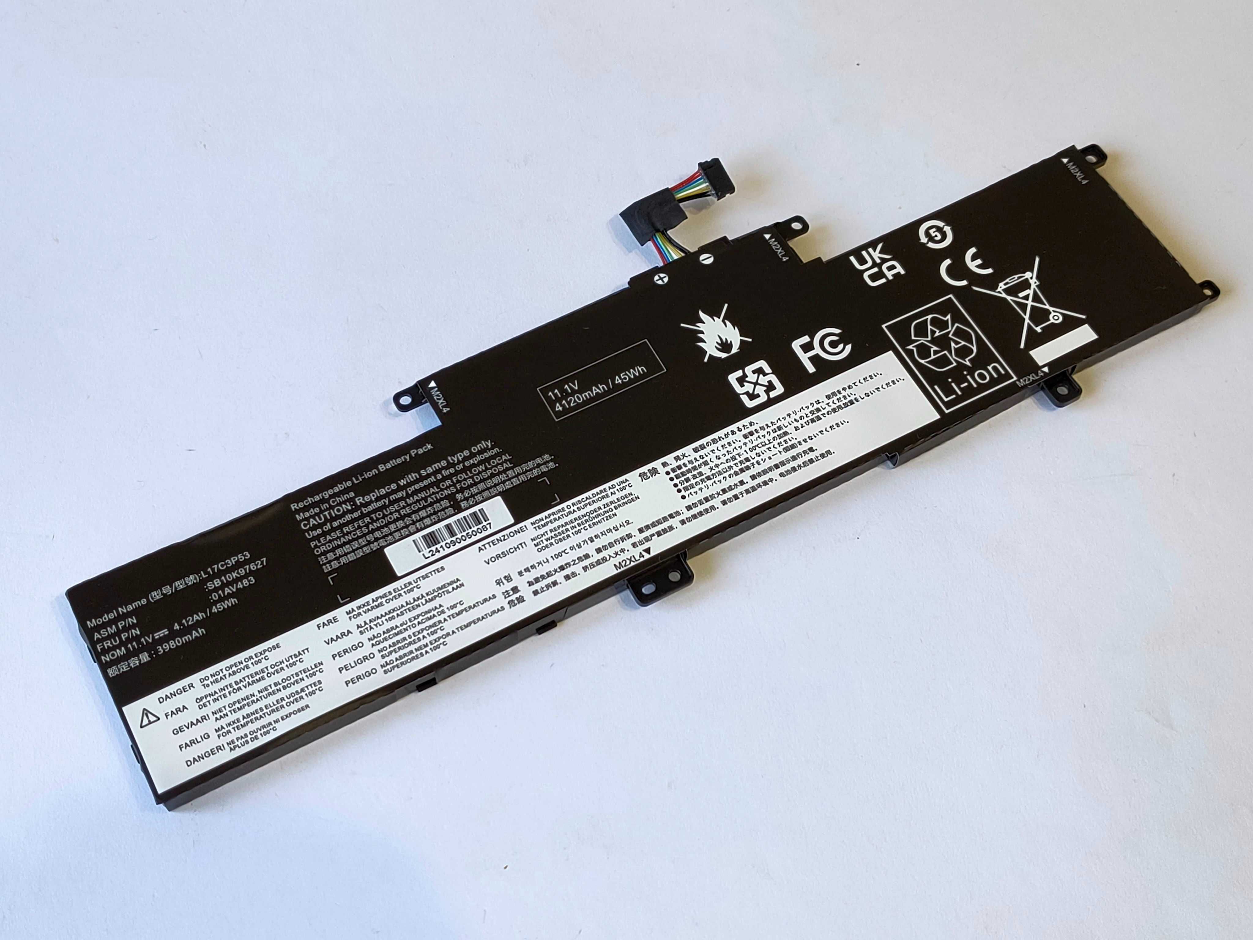 Батарея Lenovo ThinkPad L17C3P53