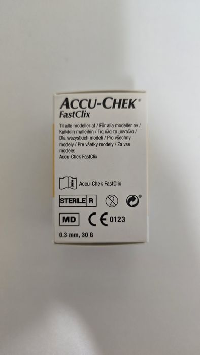 lancety 24 accu check fast clix