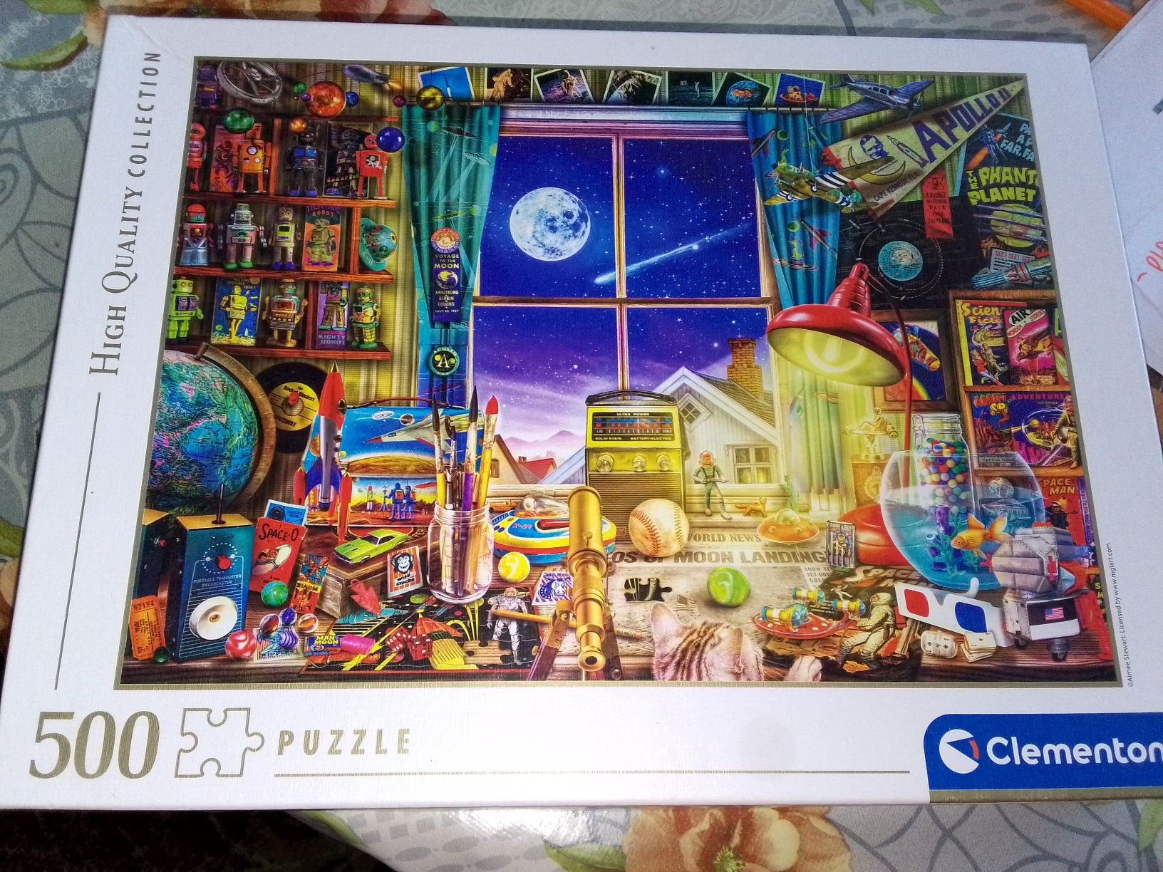 Puzzle 500 elementów nowe