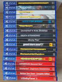 Gry PS4 / God of War / GTA 5 / Nfs