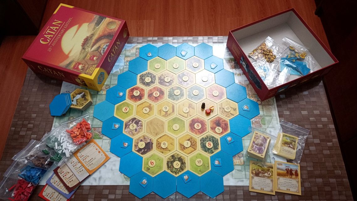 Колонізатори Catan + доповнення Мореплавці + розширення до 5-6 гравців