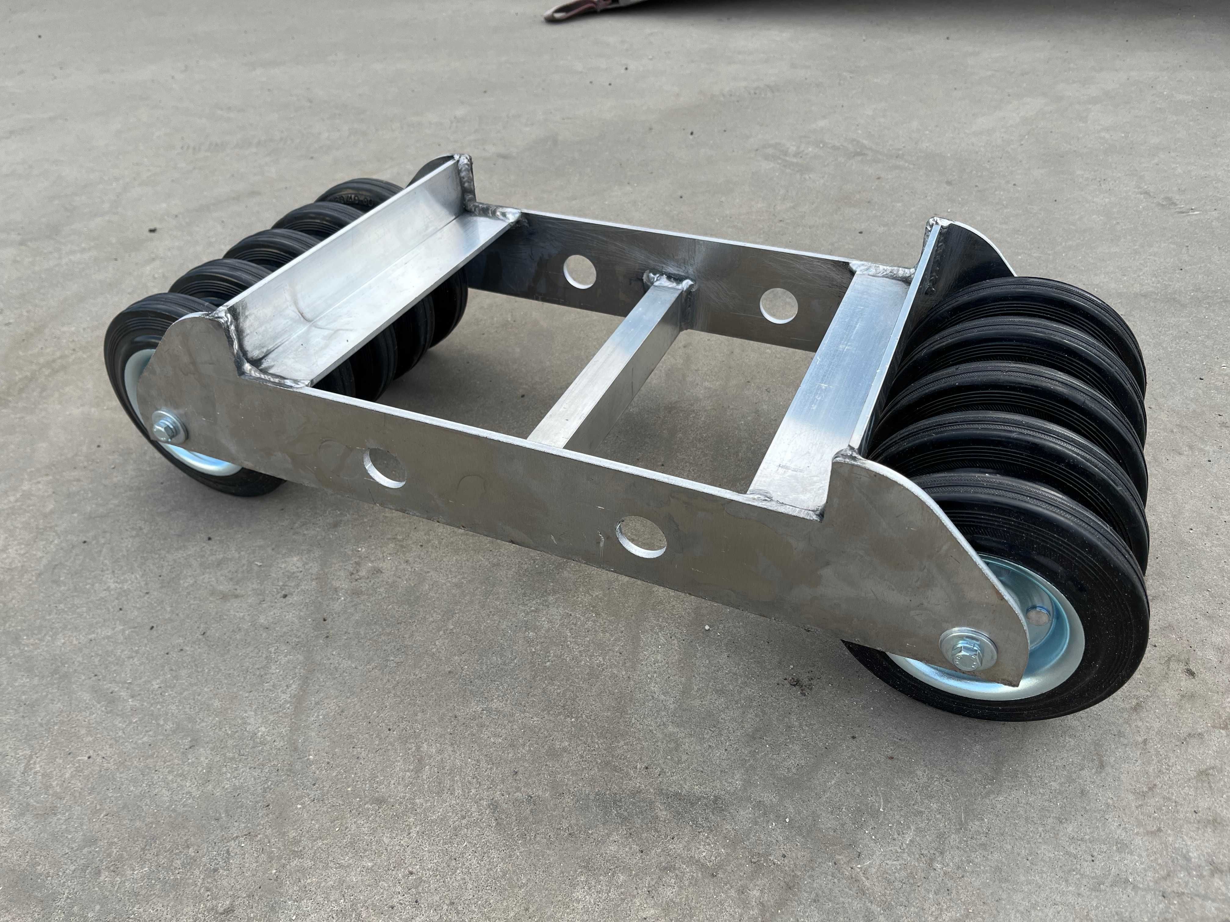 Rolka Serwisowa ALUMINIOWA Pod Urwane Kolo 1350kg Metalowe Kółka