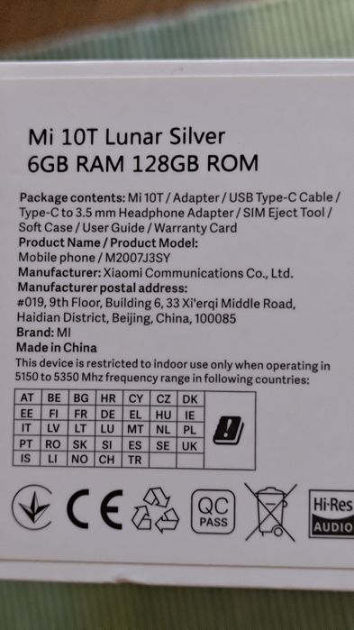 Продам! Смартфон Mi 10 T