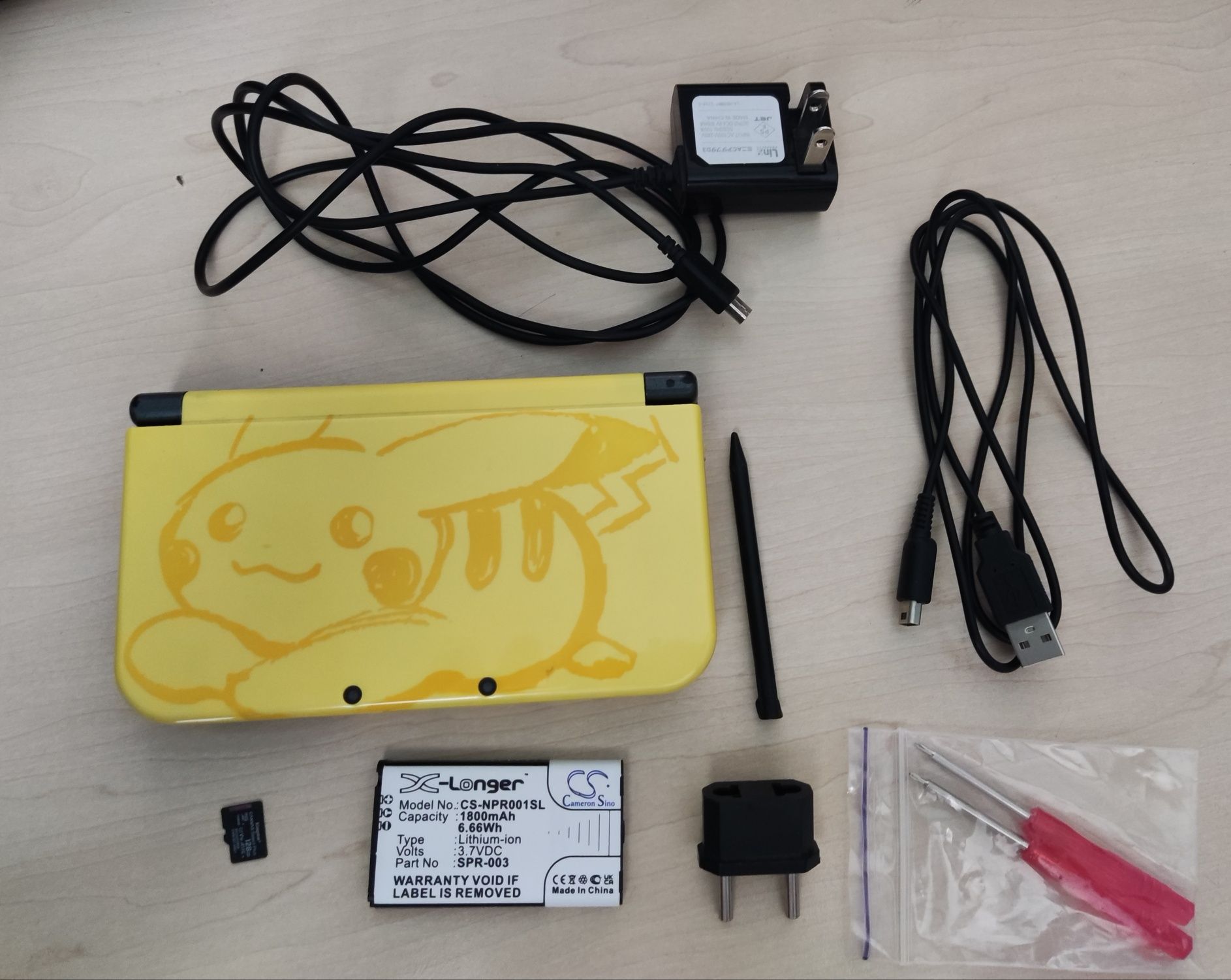 NEW Nintendo 3DS LL IPS 128GB