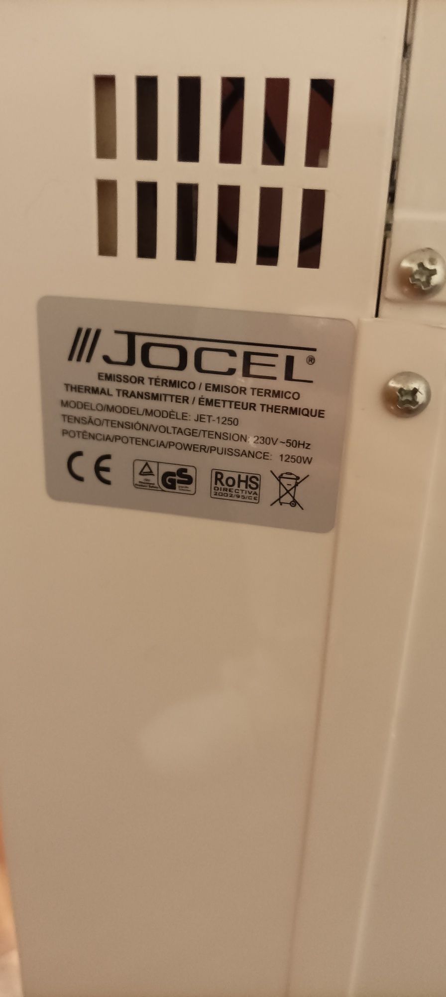 Emissor térmico JOCEL