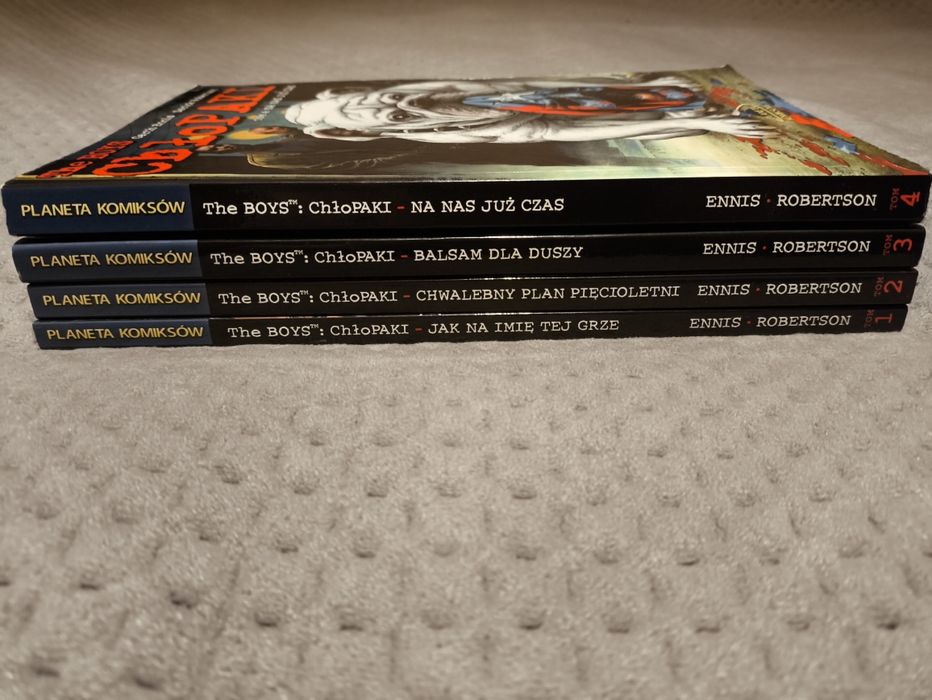 Komiks Chłopaki "The Boys" Tom 1-4