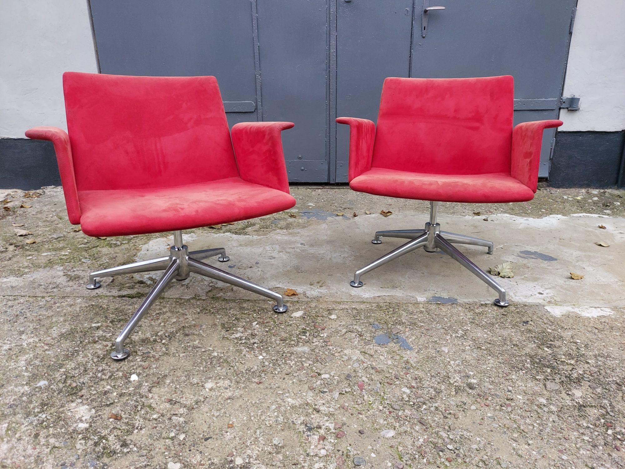 Fotel Brunner Vintage Design Chrom Czerowny