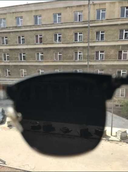 Okulary uniseks szare szkła