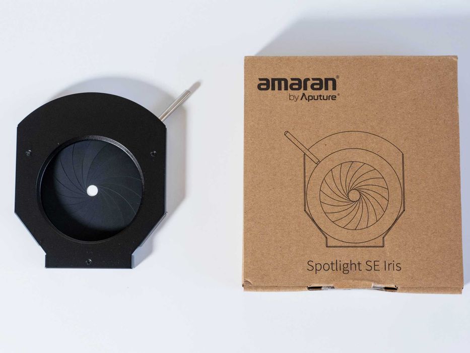 Насадка на ліхтар Aputure Amaran Spotlight SE 36° +Iris | з діафрагмою