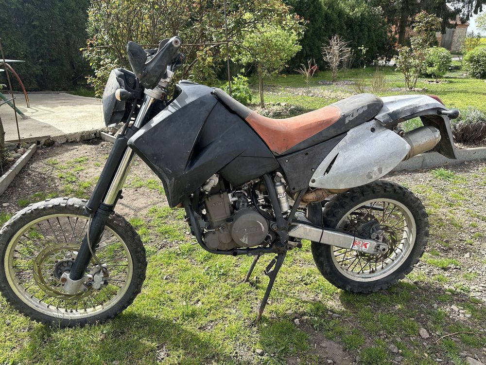 Ktm 640 lc4 caly na czesci! sprawny do końca