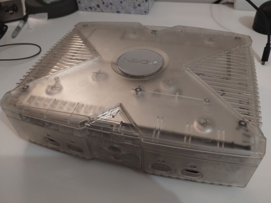 Xbox classic crystal Evox M8+