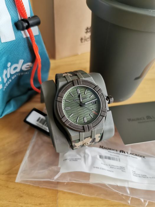 Zegarek Maurice Lacroix Aikon TIDE Camo Green Limited Edition