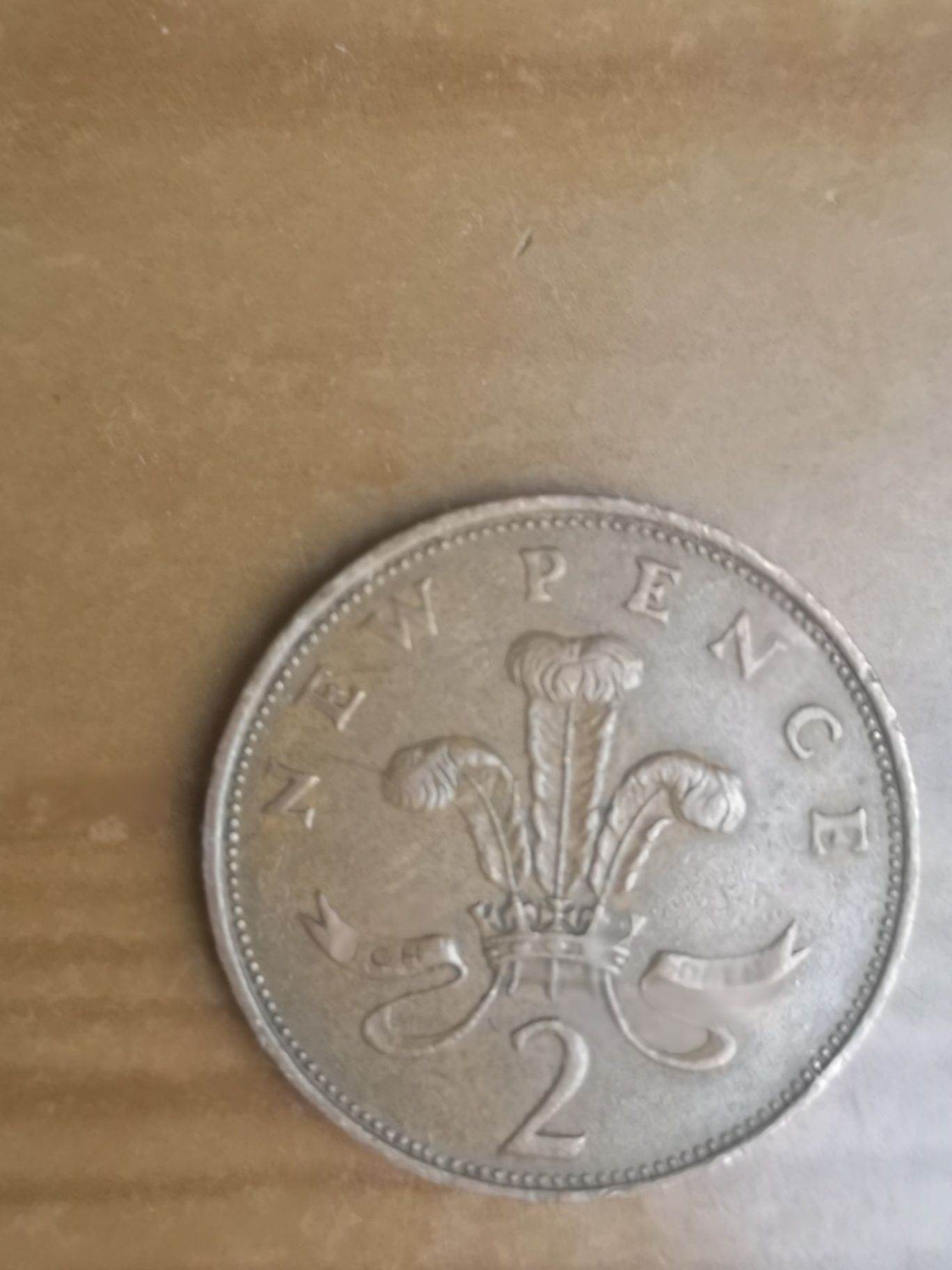 Moeda 2 new pence de 1971