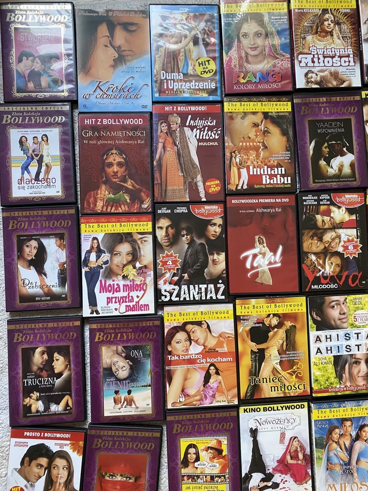 Bollywood, filmy, dvd, kolekcja, zestaw