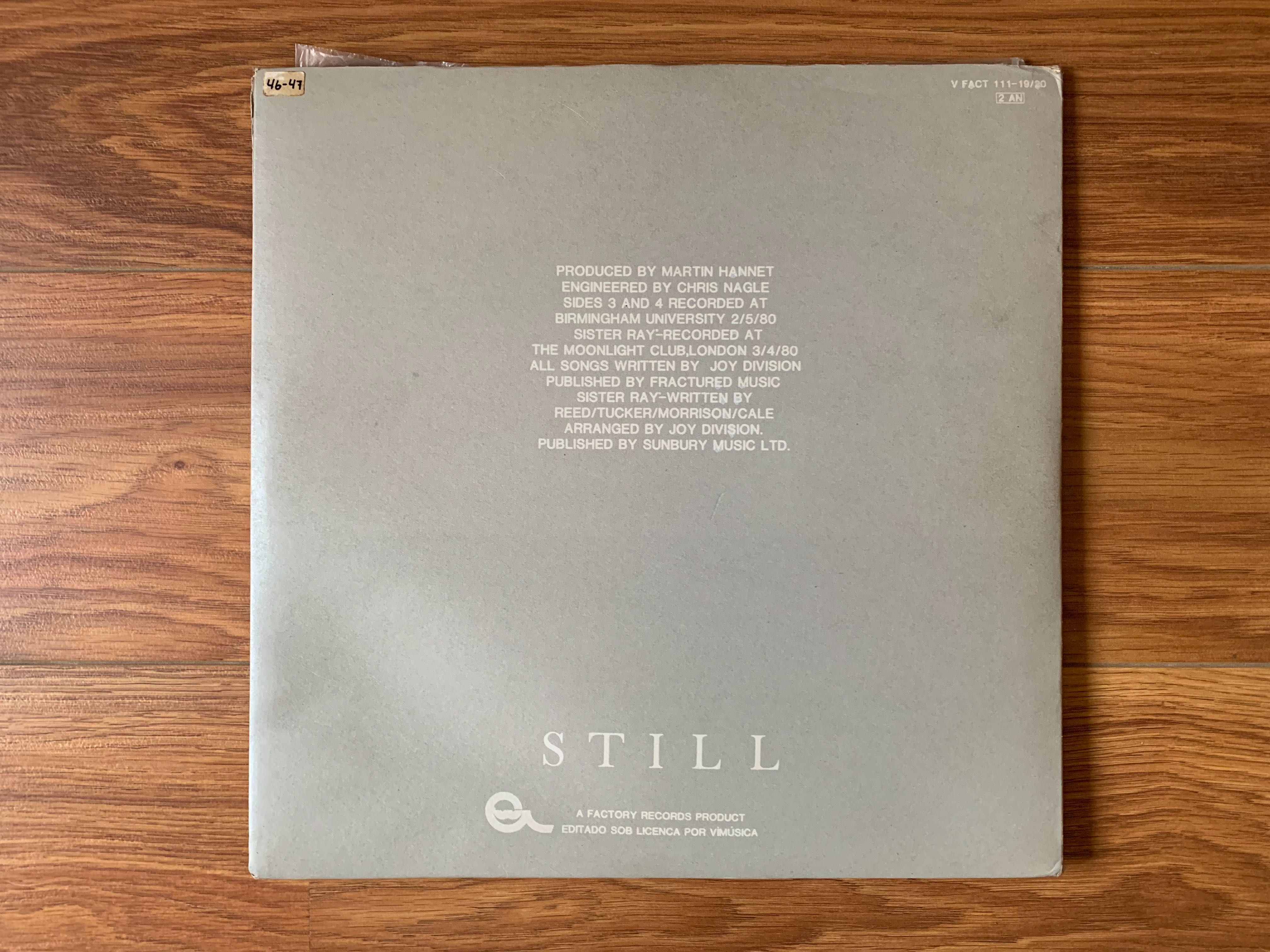 Joy Division - Still - Vinil - LP - 2 discos