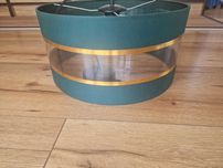 Lampa wisząca sufitowa abażur żyrandol