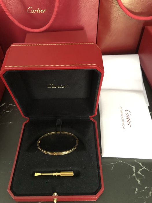 Браслет Cartier Love small. Цену снижено