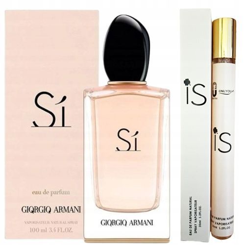 Si Giqrgiq Arman Perfumy Damskie 100Ml Edp + Perfumetka 35Ml