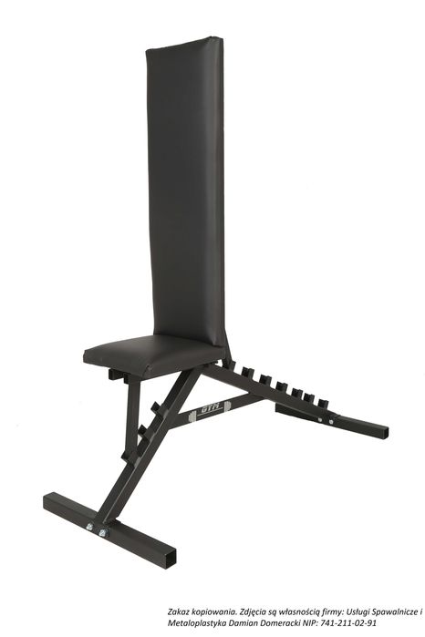 Ławeczka do ćwiczeń ławka treningowa, skos dodatni i ujemny