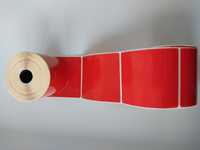 Цветная термоэтикетка 60х55мм (красный)