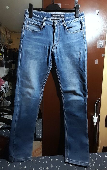 BARON JEANS. Мужские Зимние джинсы, тёплые джинсовые штаны на флисе
